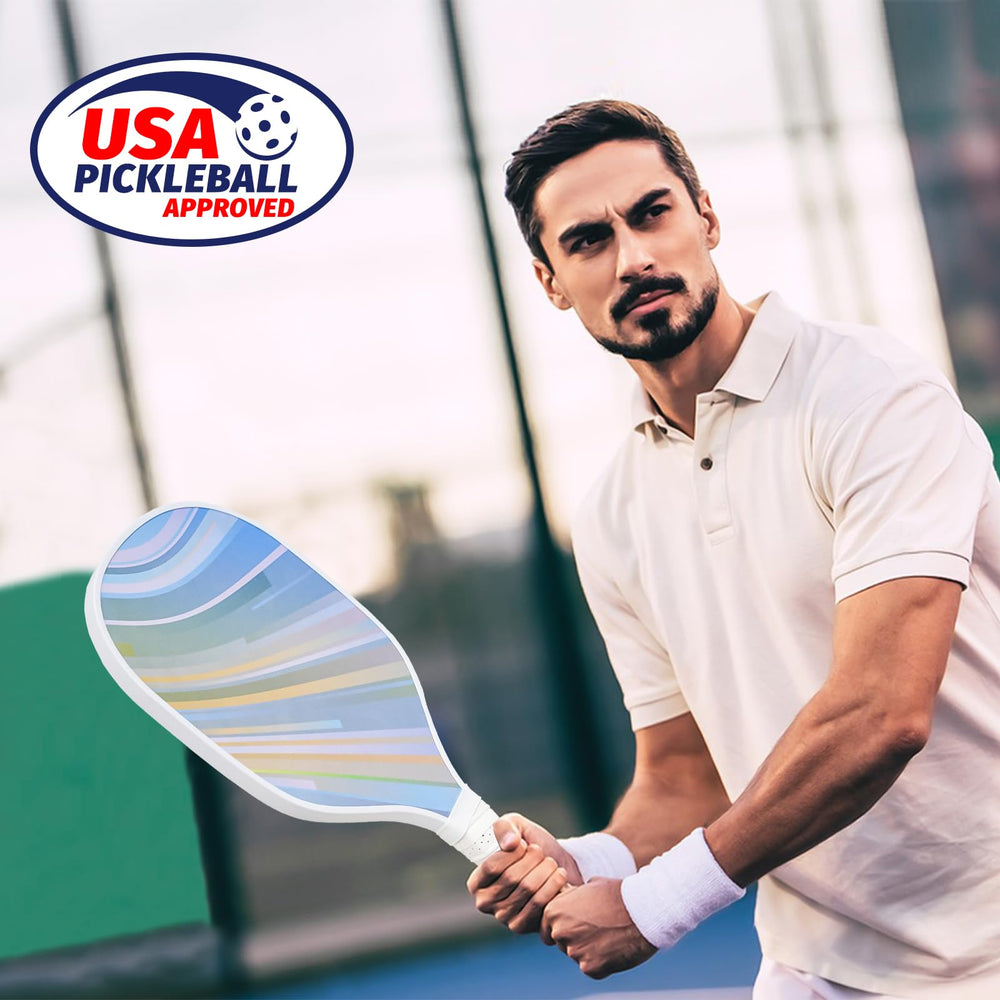 
                  
                    DULCE DOM USAPA Approved Pickleball Paddle Set (4 Paddles, 4 Balls, Bag)
                  
                