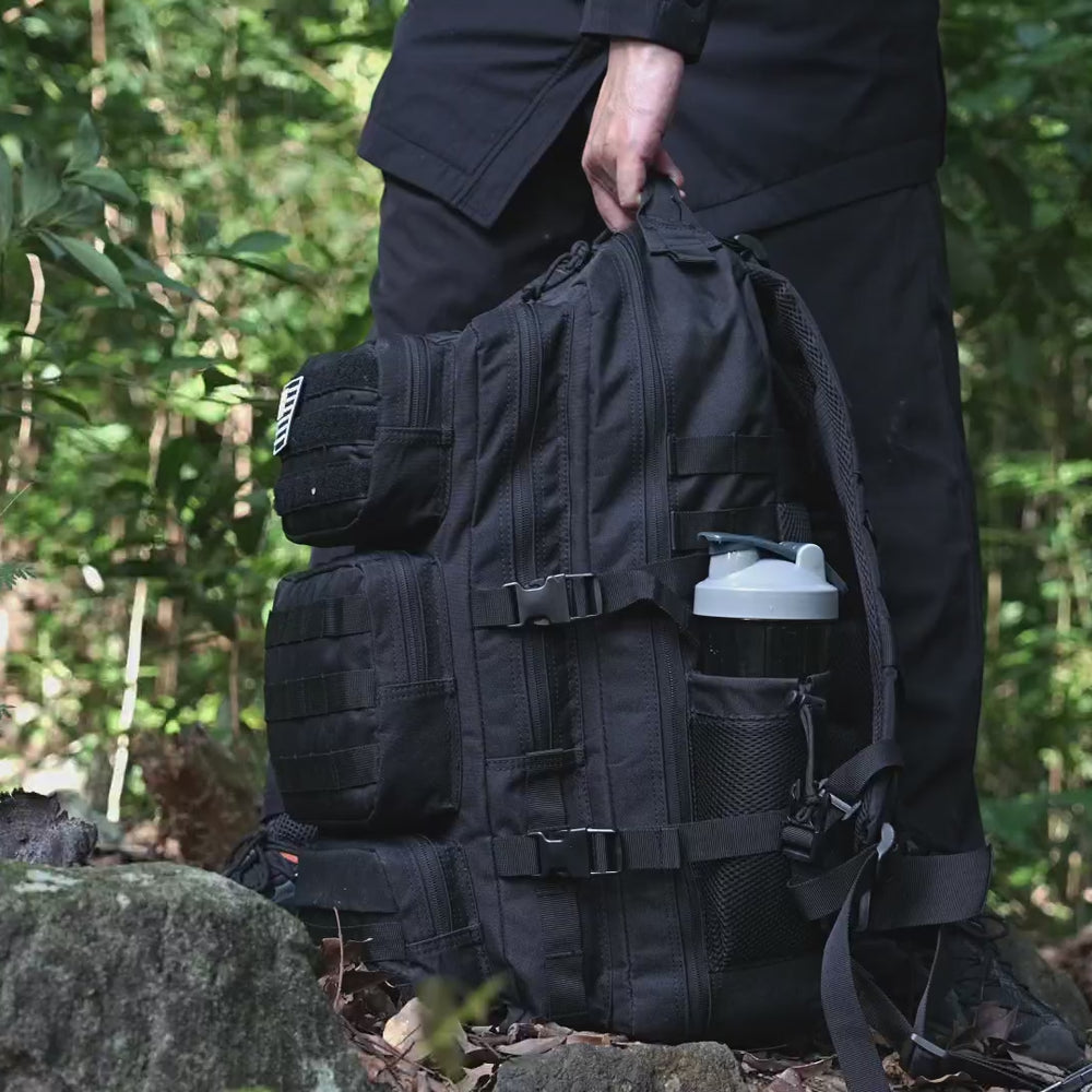 
                  
                    Load and play video in Gallery viewer, Tactical Backpack - Comfort &amp;amp; Versatile Storage
                  
                