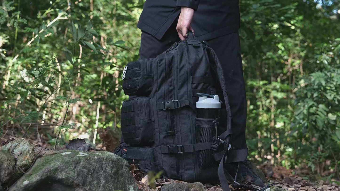 
                  
                    Load and play video in Gallery viewer, Tactical Backpack - Comfort &amp;amp; Versatile Storage
                  
                